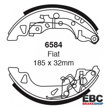 EBC Brake Shoes 6584