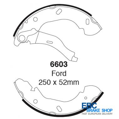 EBC Brake Shoes 6603