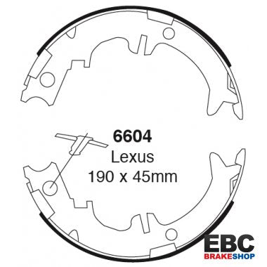 EBC Brake Shoes 6604