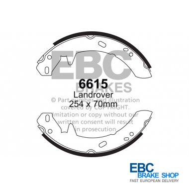 EBC Brake Shoes 6615