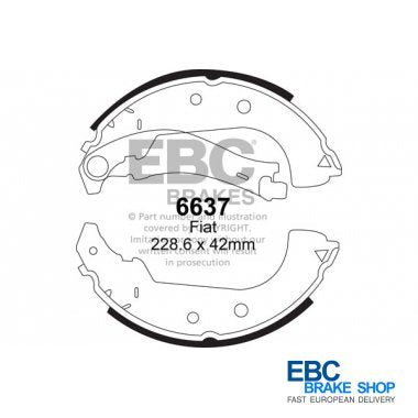 EBC Brake Shoes 6637