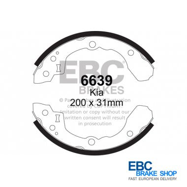 EBC Brake Shoes 6639