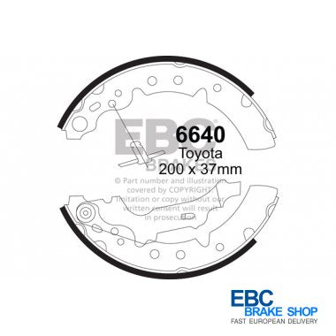 EBC Brake Shoes 6640
