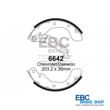 EBC Brake Shoes 6642