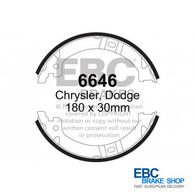 EBC Brake Shoes 6646