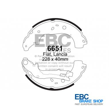 EBC Brake Shoes 6651