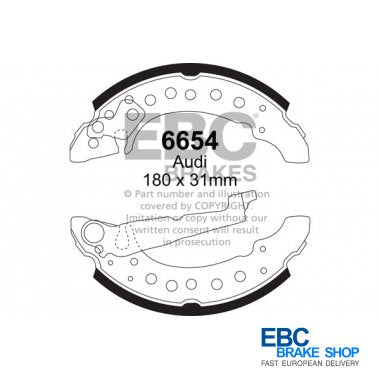 EBC Brake Shoes 6654