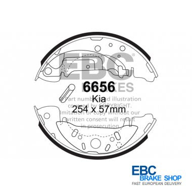 EBC Brake Shoes 6656