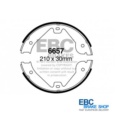 EBC Brake Shoes 6657