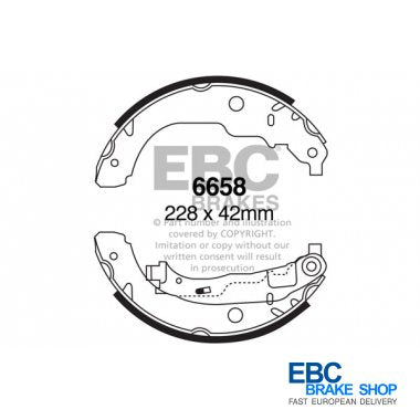 EBC Brake Shoes 6658