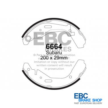 EBC Brake Shoes 6664