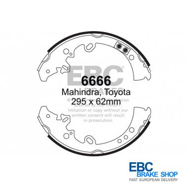 EBC Brake Shoes 6666