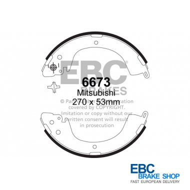 EBC Brake Shoes 6673