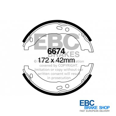 EBC Brake Shoes 6674