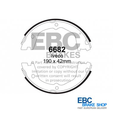 EBC Brake Shoes 6682