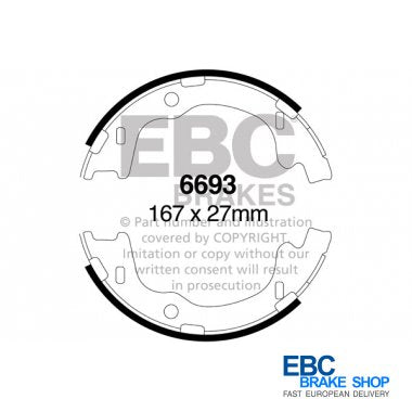 EBC Brake Shoes 6693