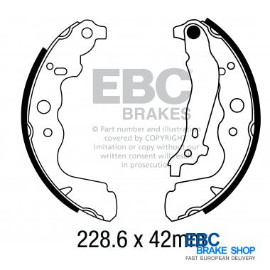 EBC Brake Shoes 6699