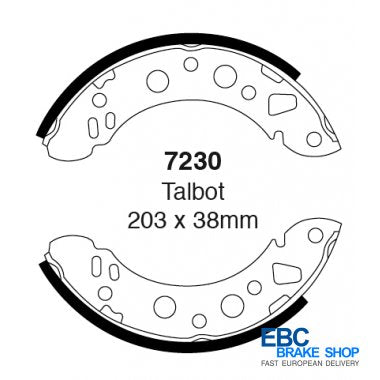 EBC Brake Shoes 7230