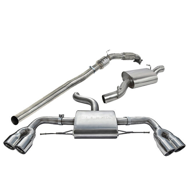 Audi TTS (Mk2) Quattro Turbo Back Performance Exhaust