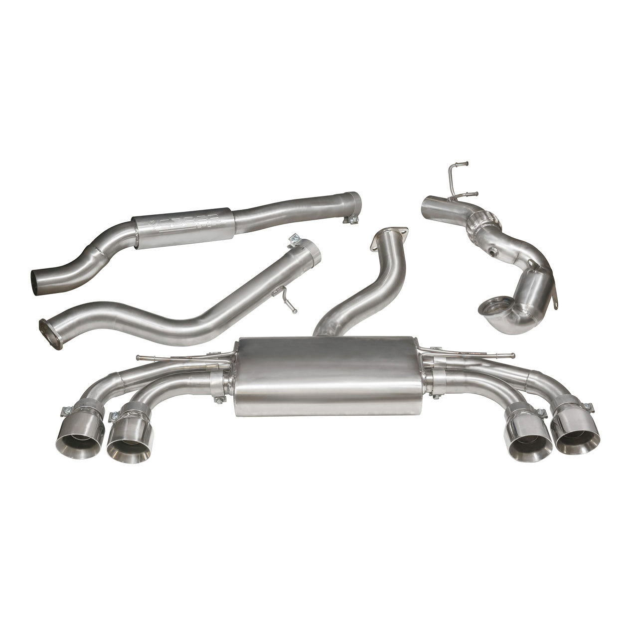 Audi TTS (Mk3) 2.0 TFSI Turbo Back Performance Exhaust