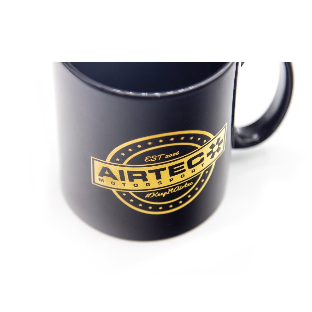 AIRTEC Motorsport Printed Mug (Black with Gold)