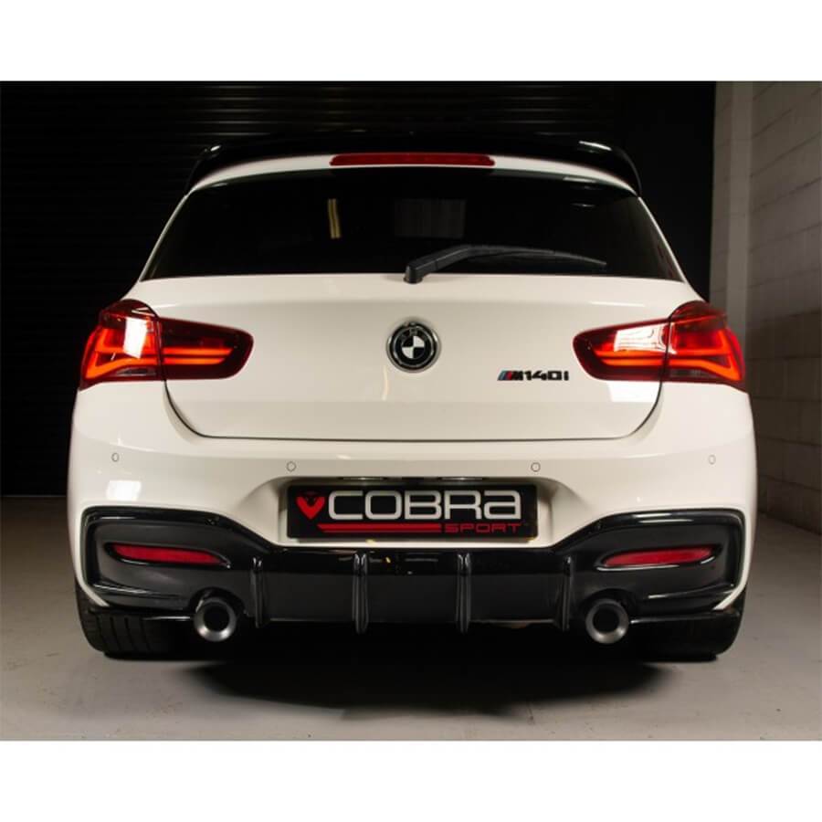 BMW M140i Exhaust Tailpipes - Larger 3.5