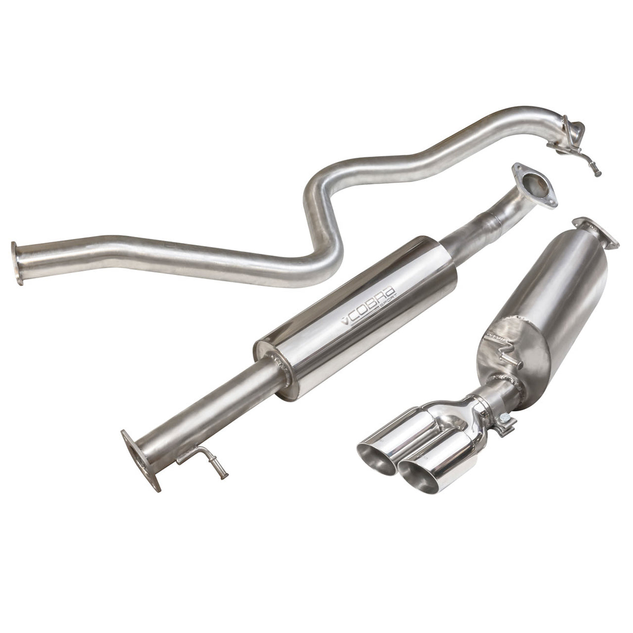 Ford Fiesta (Mk7) 1L EcoBoost (Zetec S) Catback Performance Exhaust