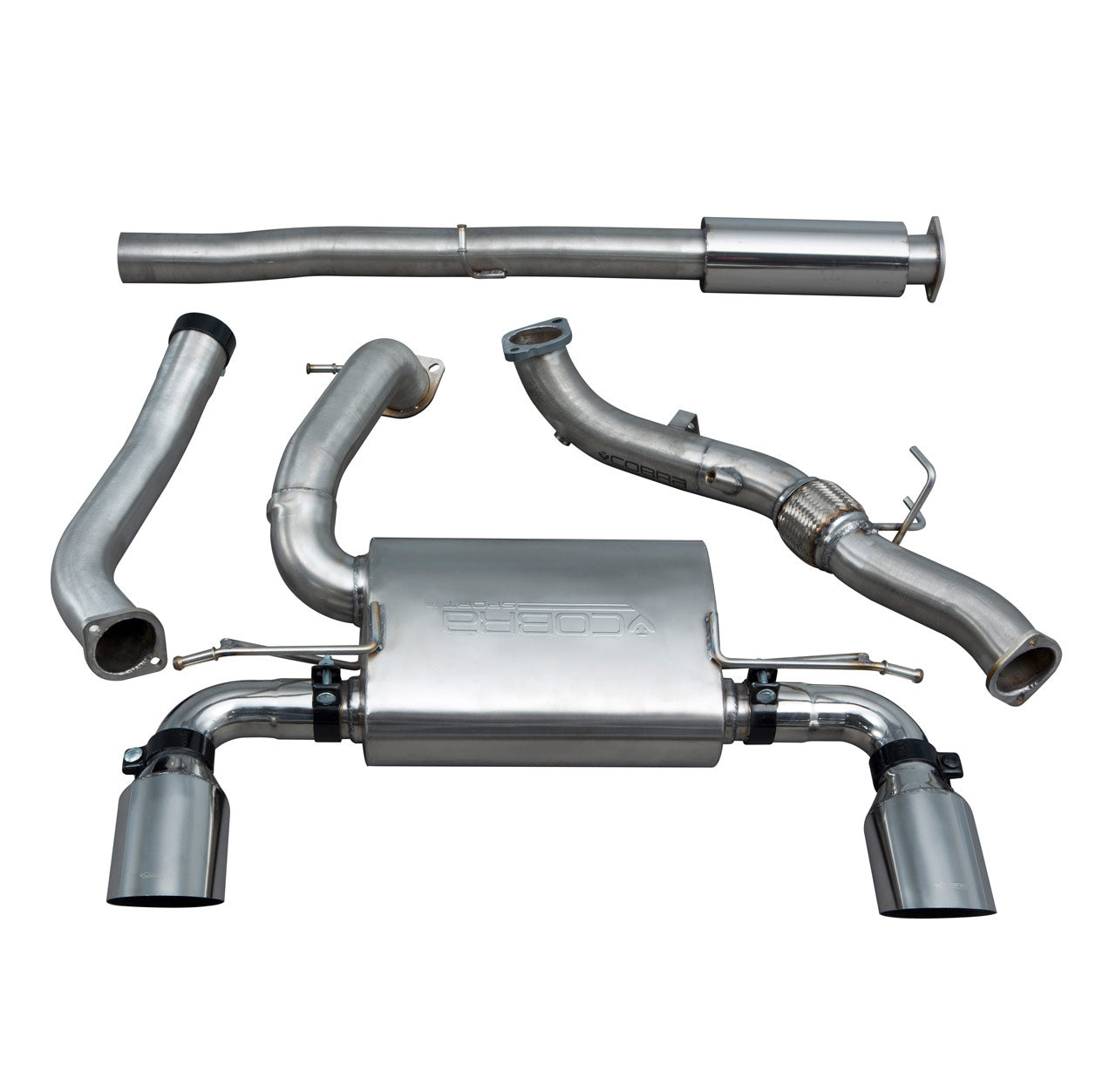 Ford Focus RS (MK3) Turbo Back Performance Exhaust