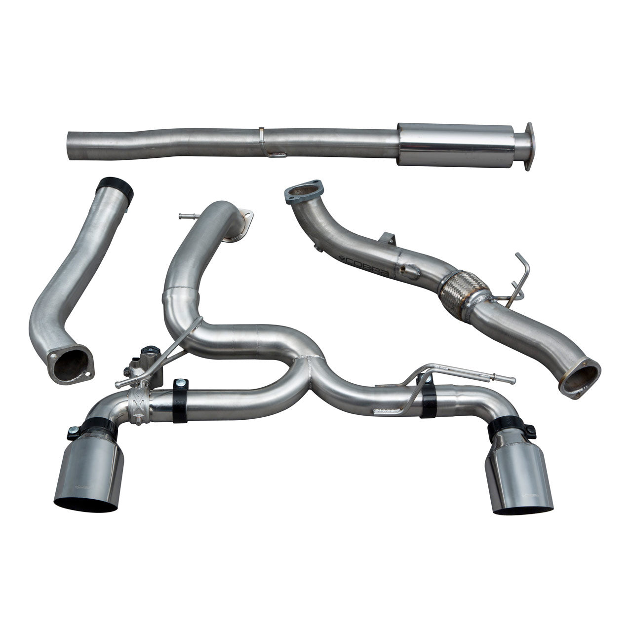 Ford Focus RS (MK3) Venom Box Delete Race Turbo Back Performance Exhaust