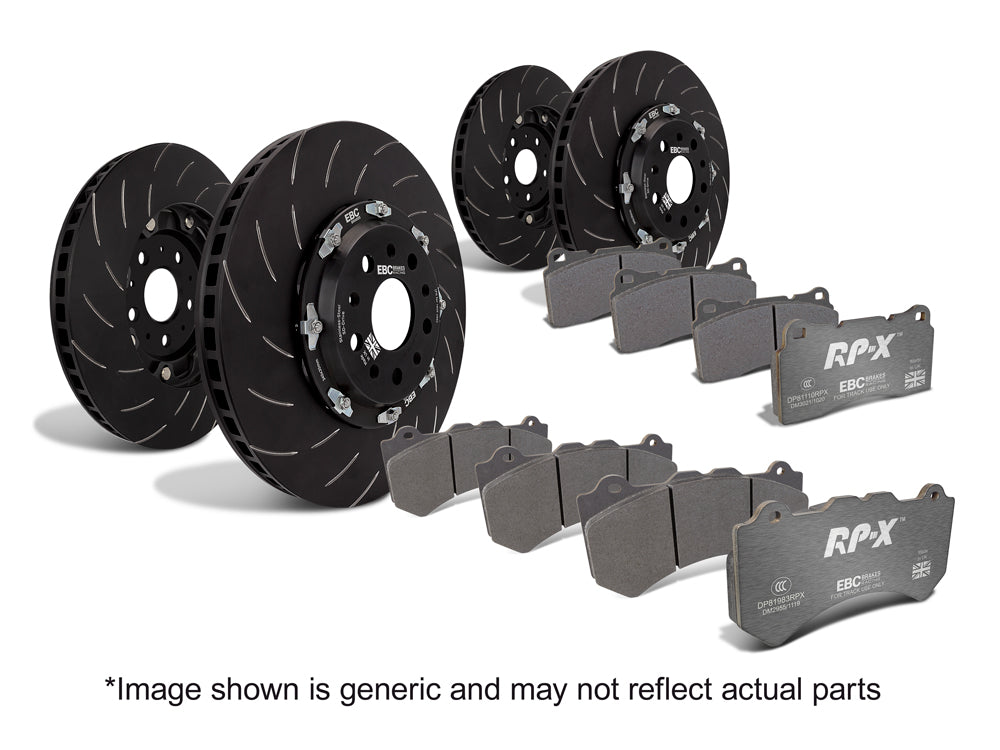 EBC Full Race RPX Pad & 2pc Disc Kit FULL VEHICLE P2DK051RPX