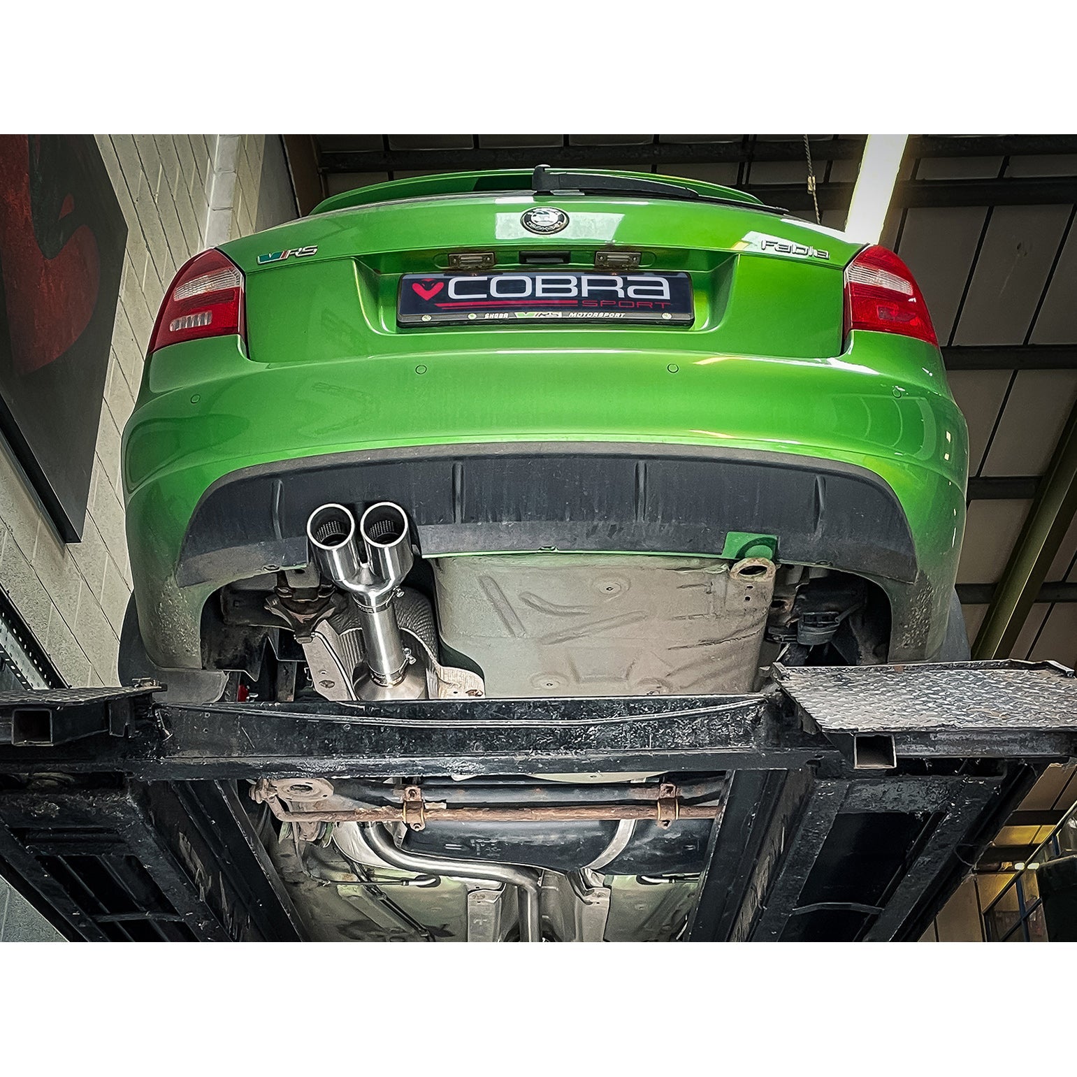 Skoda Fabia VRS 1.4 TSI Estate (10-14) Cat Back Performance Exhaust