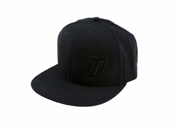 TS Hat T Logo Black
