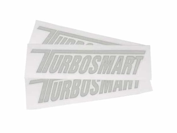 TS Car Decal - White 600mm x 130mm