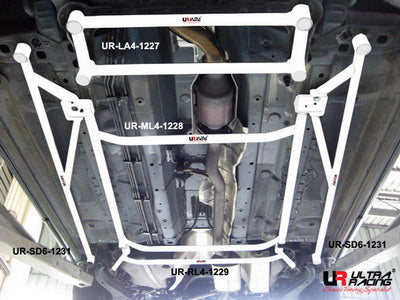 Ultra Racing Nissan X - Trail Gen 2 2.0 2008 - 2013 - Mid Lower Brace