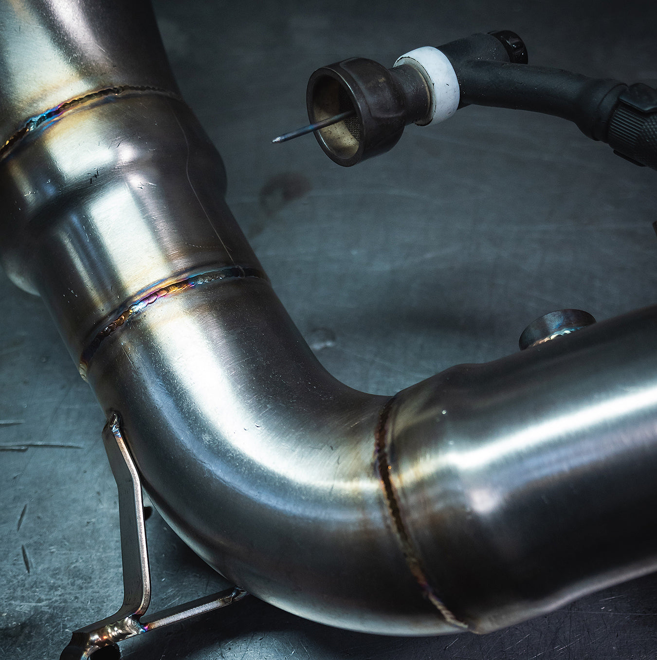 VW Golf R (Mk8) 2.0 TSI (21>) Front Downpipe Sports Cat / De-Cat Performance Exhaust