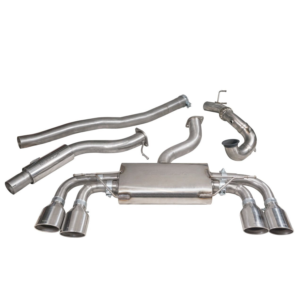 VW Golf R (Mk7) 2.0 TSI (5G) (12-18) Turbo Back Performance Exhaust