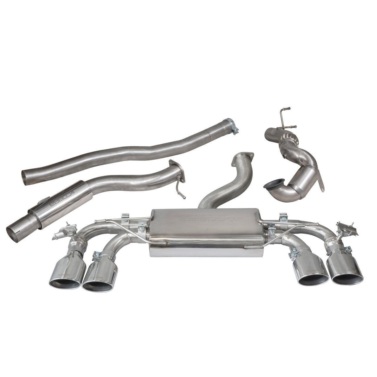 VW Golf R (Mk7) 2.0 TSI (5G) (12-18) Turbo Back Performance Exhaust