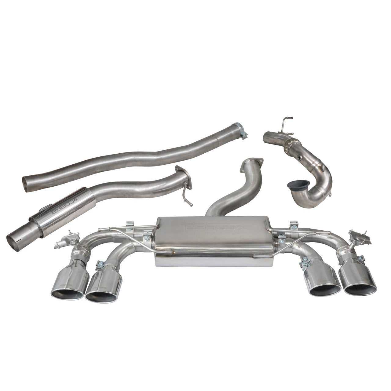 VW Golf R (Mk7) 2.0 TSI (5G) (12-18) Turbo Back Performance Exhaust