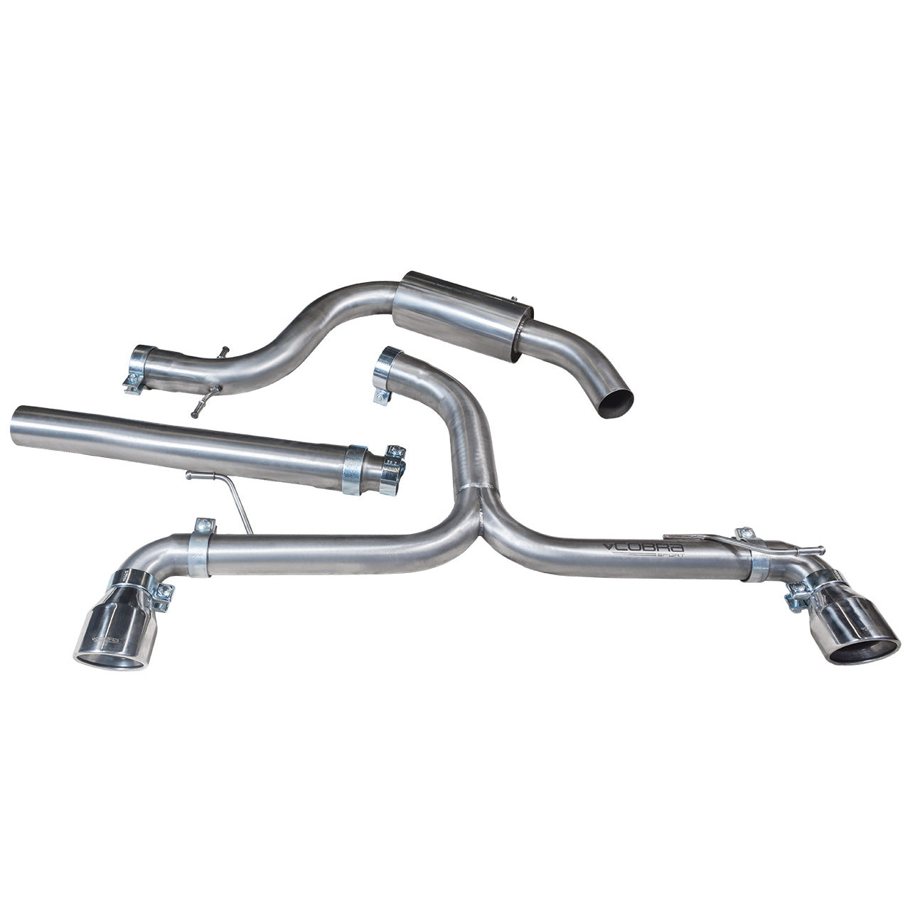 VW Golf GT (MK6) 2.0 TDi 140PS (5K) (09-13) Venom Box Delete GTI Style Cat Back Performance Exhaust