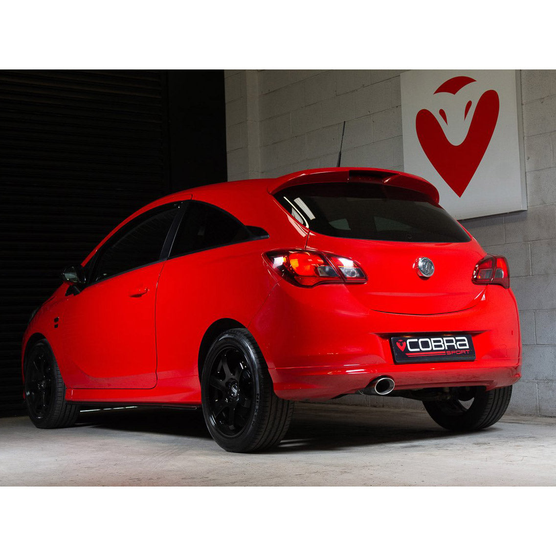 Vauxhall Corsa E 1.4 N/A (15-19) Rear Box Section Performance Exhaust