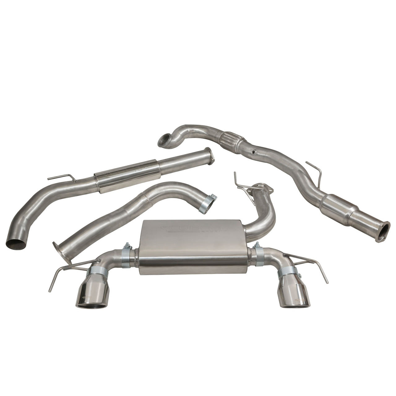 Vauxhall Corsa E VXR (15-18) Turbo Back Performance Exhaust