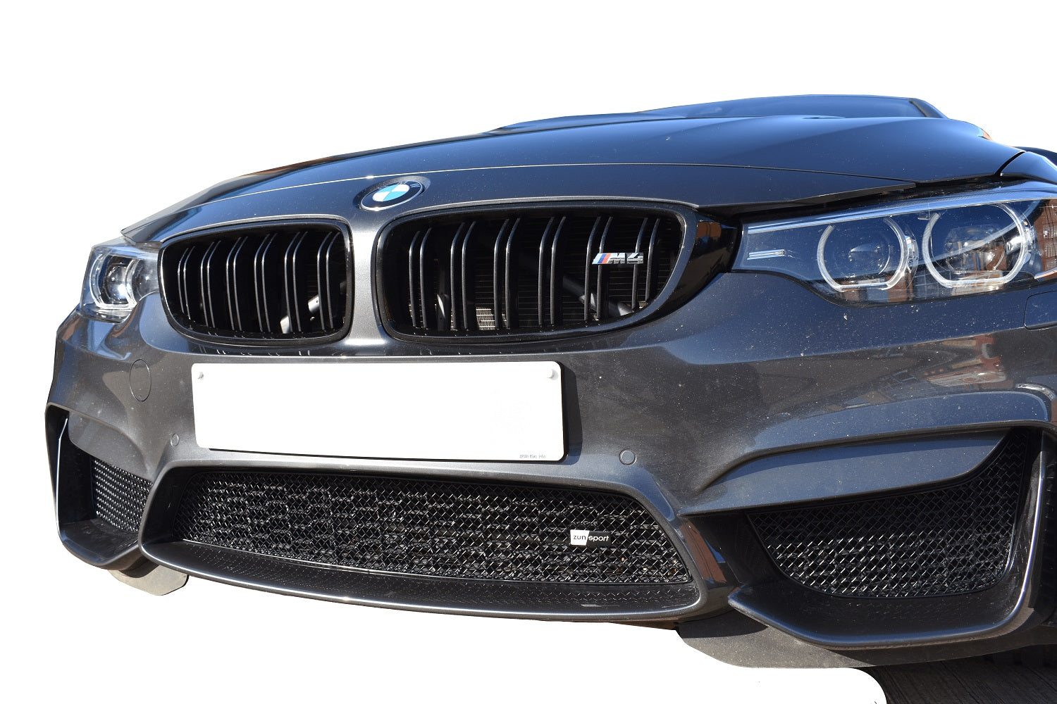 Zunsport BMW M3 & M4 (F80, F82, F83) 2014 - 2020 Front Grille Set Black