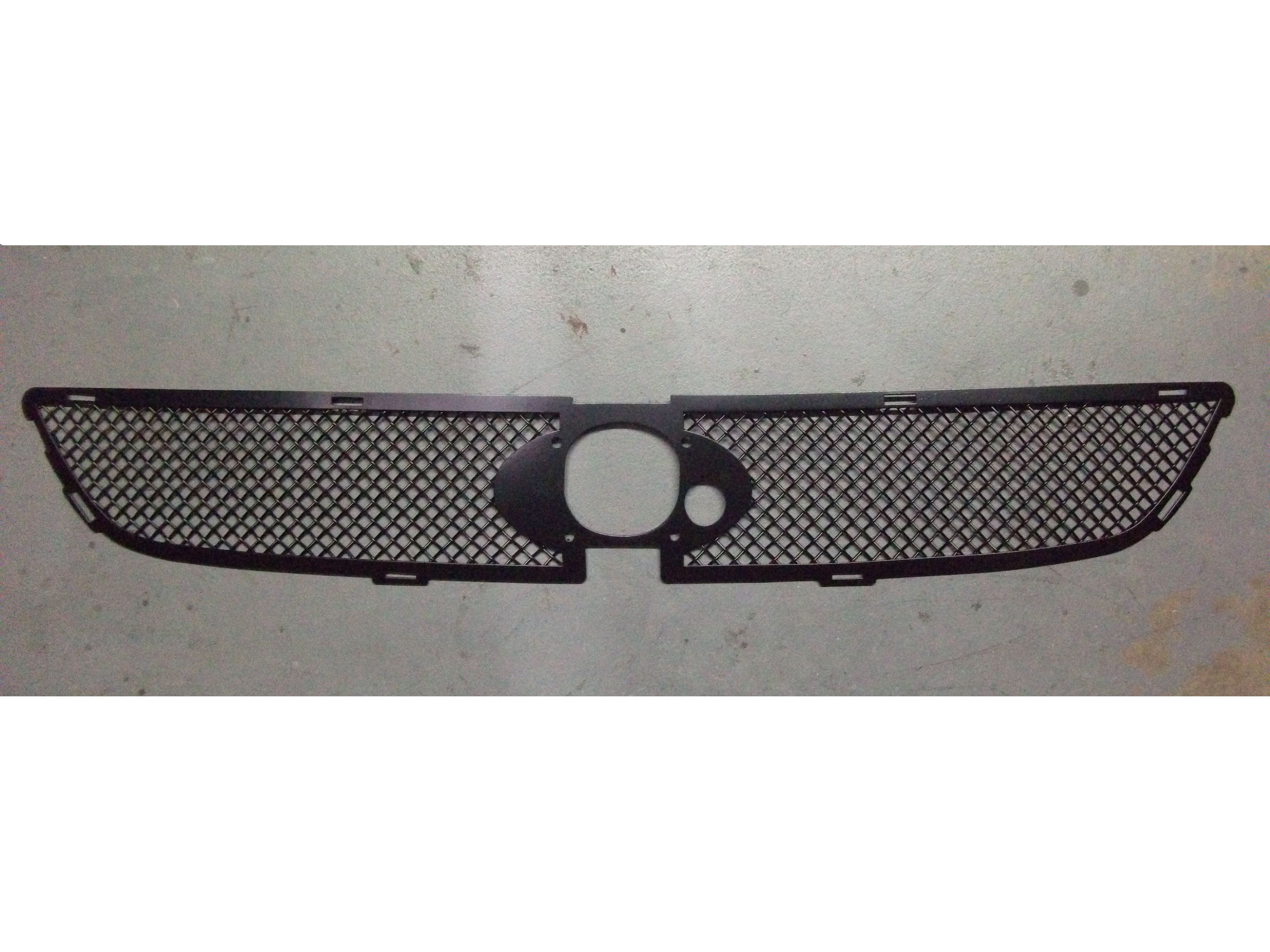 Zunsport Ford Focus MK2 RS With Locking Mechanism 2008 - 2010 Upper Grille Black