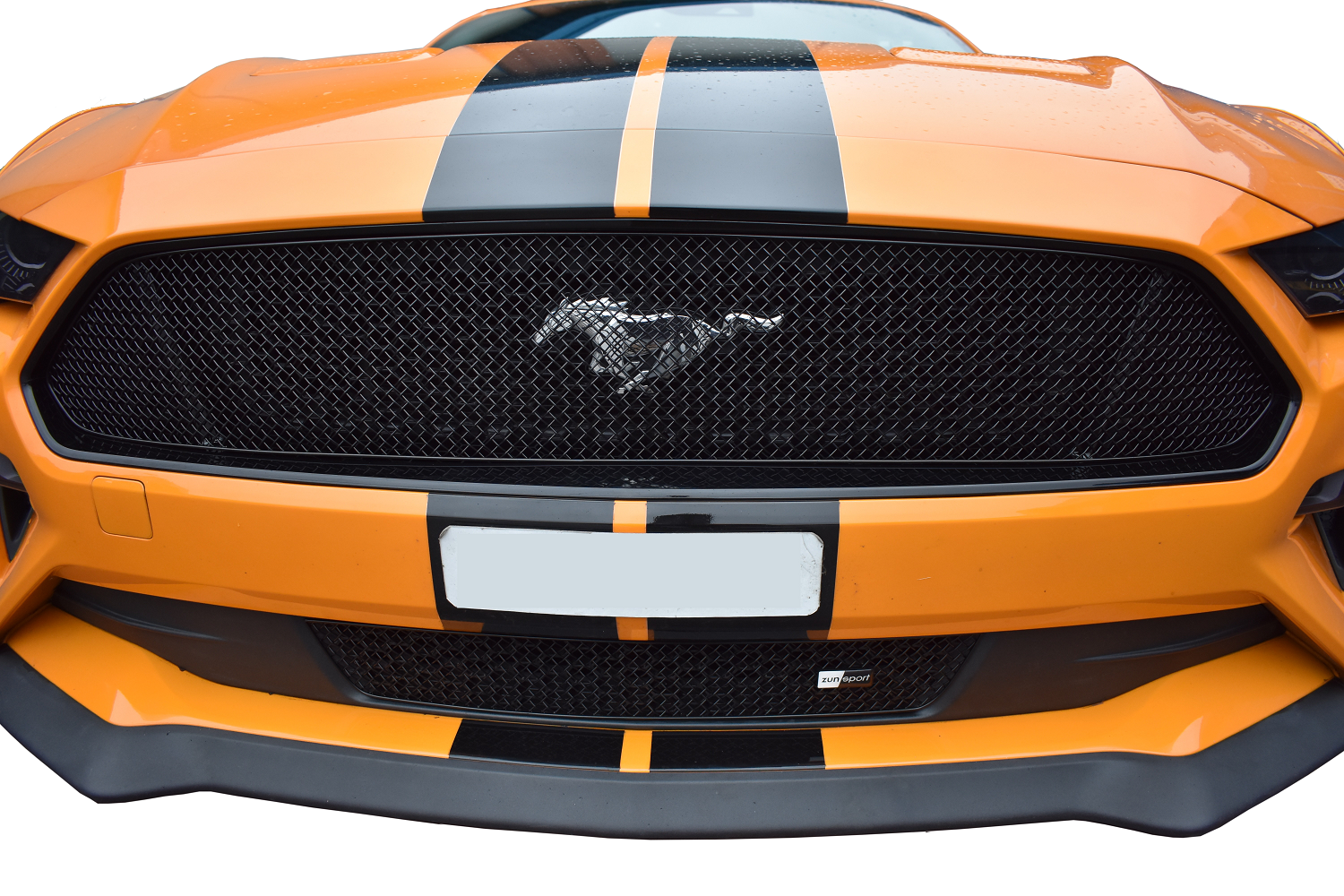 Zunsport Ford Mustang GT Facelift 2018 - Front Grille Set Black