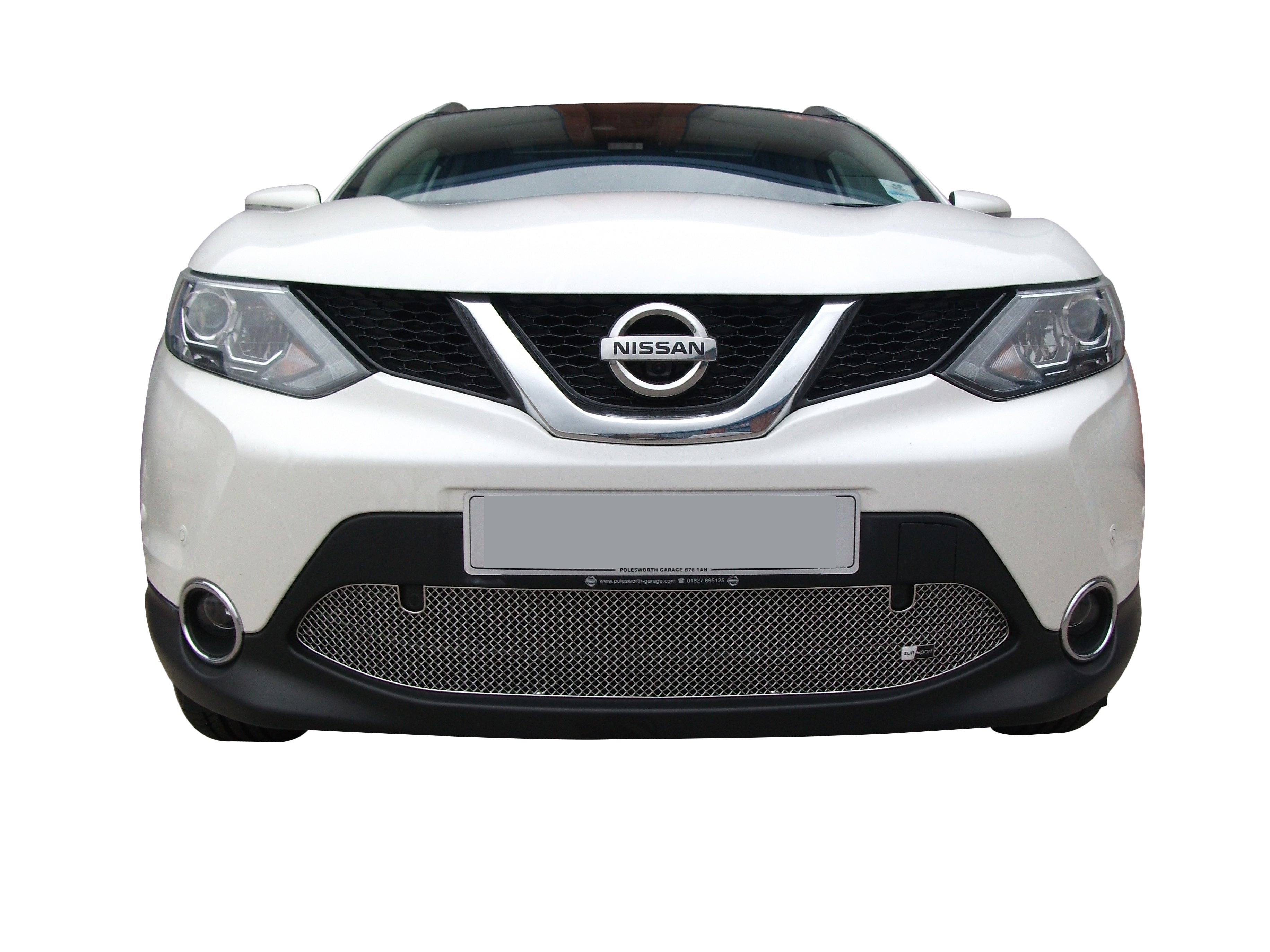 Zunsport Nissan Qashqai (2.0 Diesel) 2014-Onwards Lower Grille With Parking Sensors