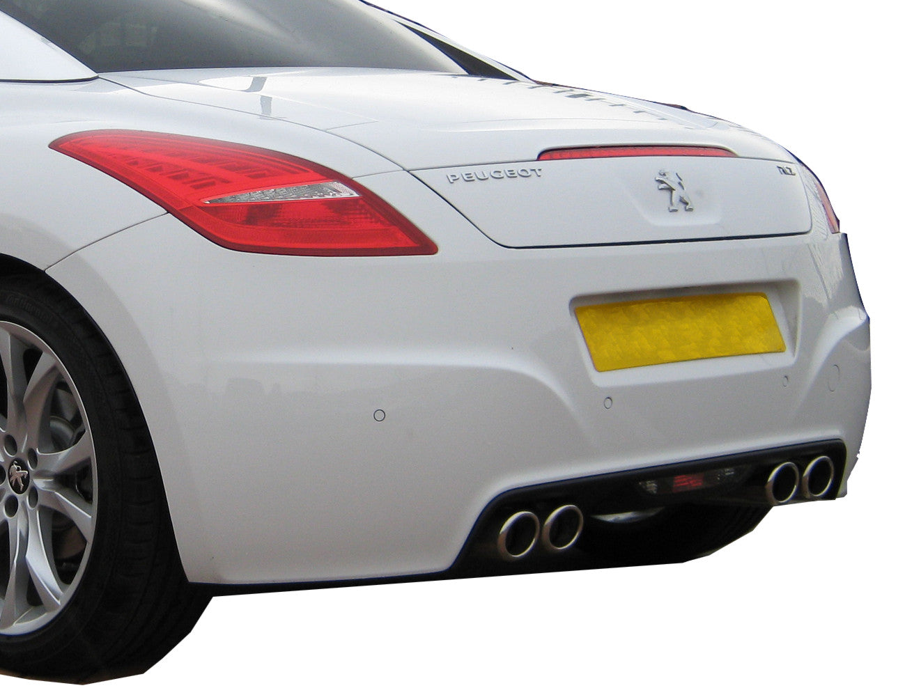 Zunsport Peugeot RCZ Exhaust Conversion 2009-2011 Quad Tailpipes 1.6 156hp