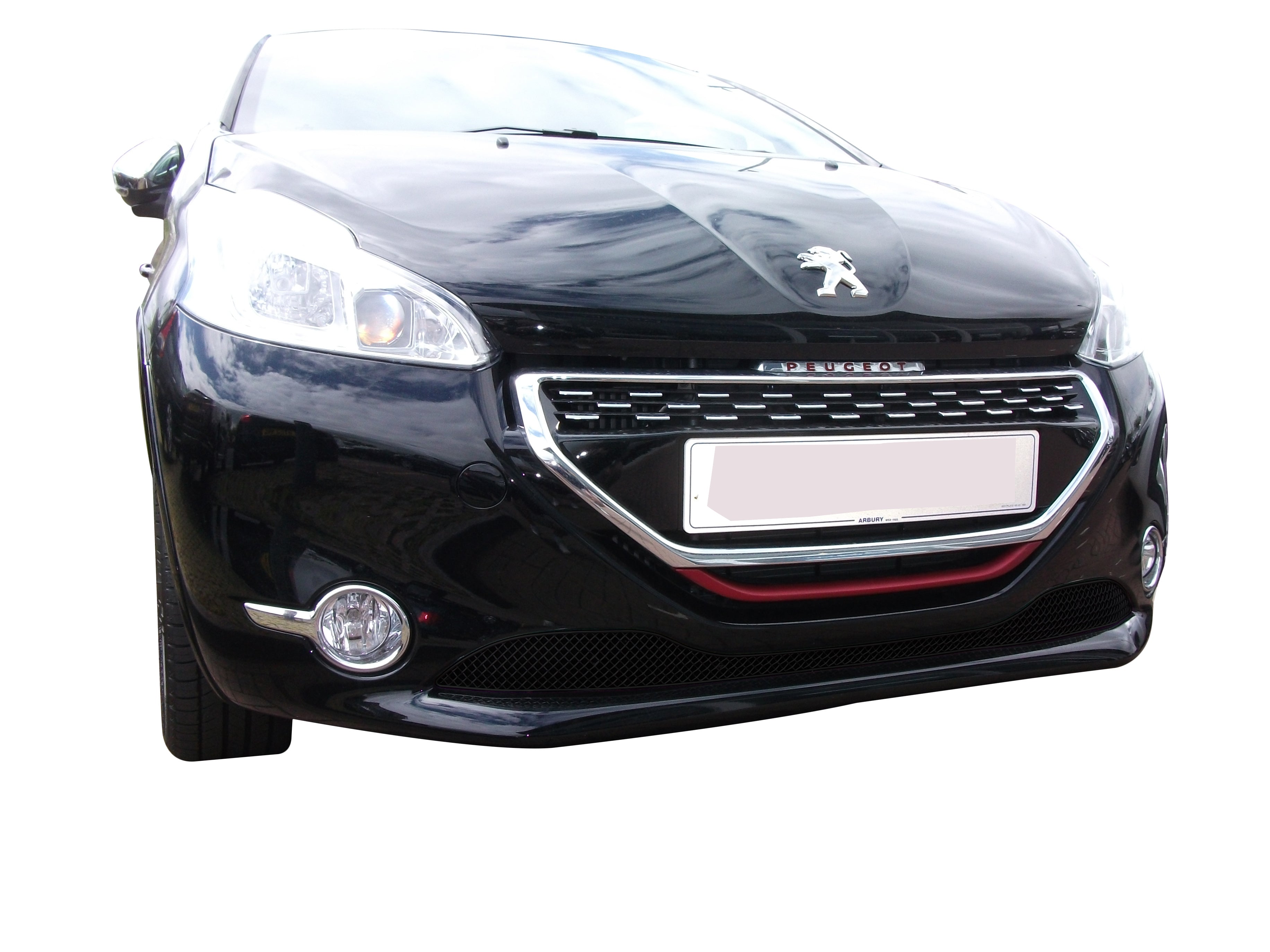 Zunsport Peugeot 208 / GTI 2012-2018 Lower Grille Black