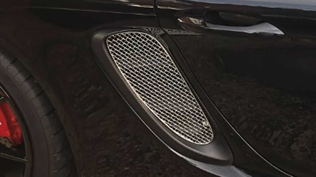 Zunsport Porsche 718 GTS Boxster And Cayman (ACC) 2018 - Side Vent Grille Set