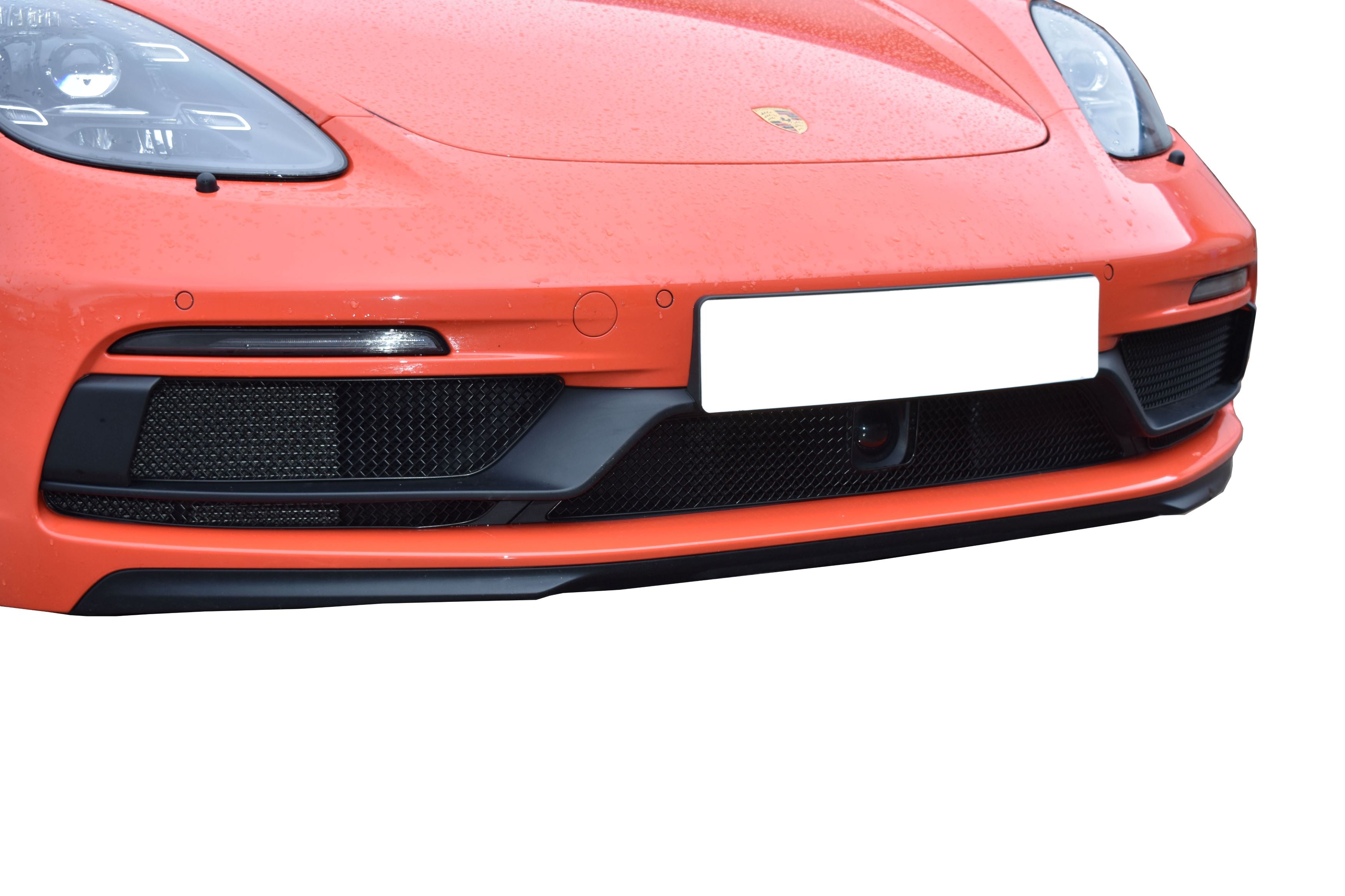 Zunsport Porsche 718 GTS Boxster And Cayman (ACC) 2018 - Front Grille Set Black
