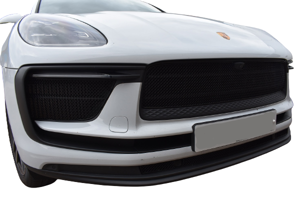 Zunsport Porsche Macan Base With Parking Camera 2021 Facelift 2021 - Front Grille Set Black